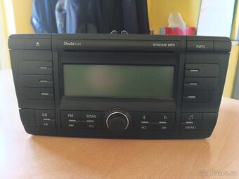 Origální autorádio ŠKODA STREAM