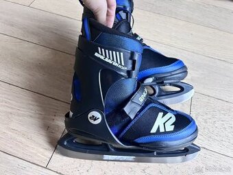 Dětské lední brusle K2 Rink Raven Boa posuvné vel. 35-40