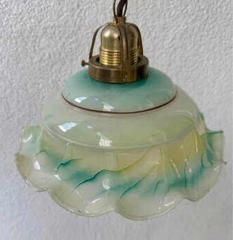 starožitný stahovací lustr lampa-více v inzerátu