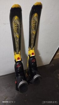 Dětské lyže 112cm + lyžáky mm 251