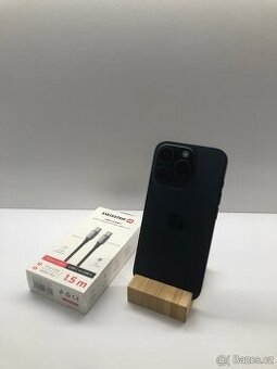 Apple iPhone 15 Pro 128 GB Blue Titanium - ZÁRUKA+FAKTURA