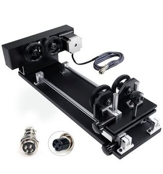 Rotační osa pro CO₂ laser – 4-kolová