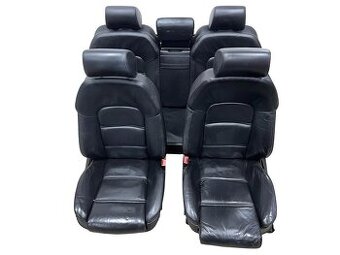 Sportovní sedačky černá kůže Audi S8 D3 4E sedan r.v. 2007