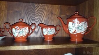 Konvice, cukřenka, mléčenka, hrníček, čínský porcelán