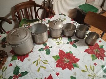 Hliníkový hrnec sada