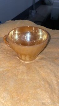 Set 6 šálku s podšálky + cukřenka