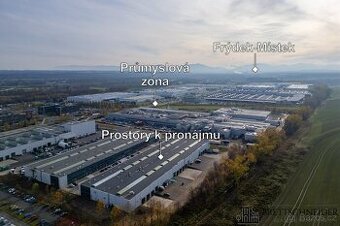 Podnájem multifunkční haly - sklad, výroba, kanceláře 2 694 