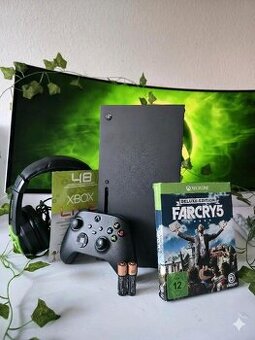 Xbox Series X 1TB + sluchátka+ 2x ovladač