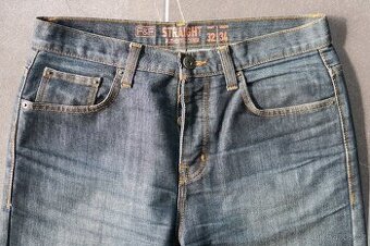 rovný střih, tmavě modré, F+F