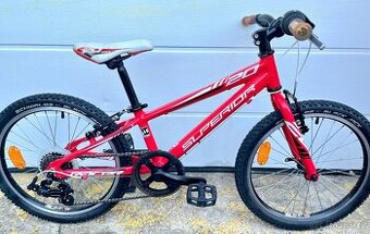 Dětské kolo SUPERIOR Racer 20 červené