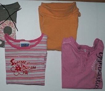 Set triček a roláku vel. 98