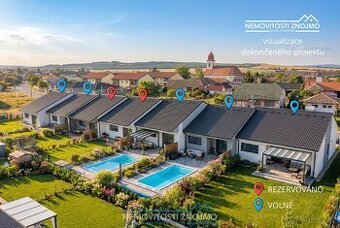 Prodej nadstandardní novostavby domu 3+kk, se zahradou, k.ú.