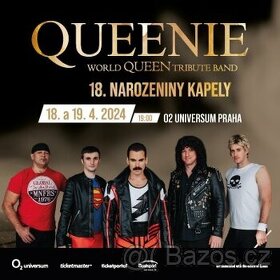 Prodám 2 lístky na koncert Queenie v Praze 19.4.