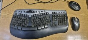Bezdrátová klávesnice + myš