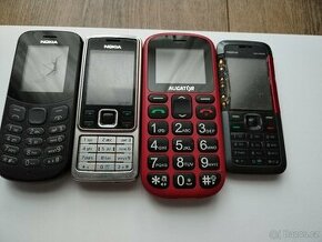 Prodám tyto 4 staré telefony.