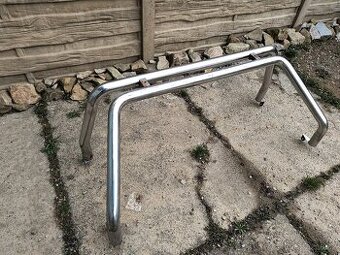 Masivní roll bar - chrom