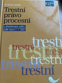 Učebnice Trestní právo procesní, 6. vydání 2022