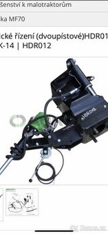 Hydrostatické servo řízení mt8 132 a tz4k14