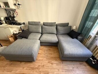 Pohovka/Gauč s lenoškou, matrací a úložným prostorem
