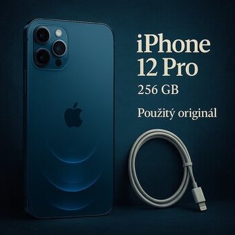 iPhone 12 Pro 256 GB – Tichomořsky modrý elegán