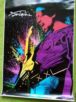 PLAKÁT VELKÝ HENDRIX JIMI - 1
