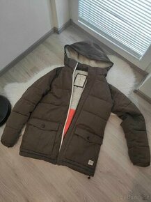 Pánská hnědá zimní bunda vel.S