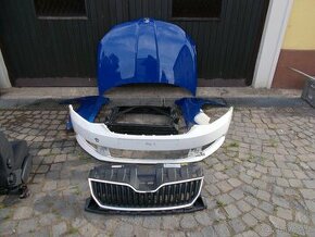 skoda fabia 3 predek,kapota,naraznik,2xblatnik