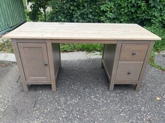 IKEA Hemnes psací stůl - šedohnědá