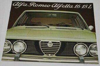 Prospekty Alfa Romeo Alfetta 1.6/1.8 L (1977)