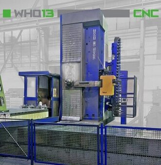 Vodorovná vyvrtávačka křížová - WHQ 13 CNC, 2013