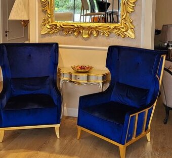 Luxusní Křeslo. Italsky nábytek. Exkluzivní. Vyprodej