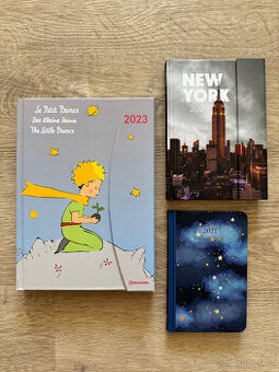 Staré nepoužité diáře 2023/2022/2021