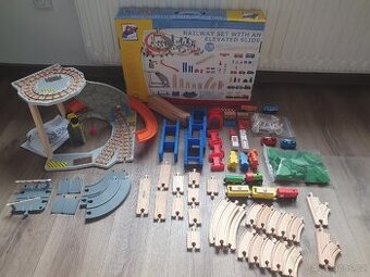 Dřevěná vláčkodráha Woody XL