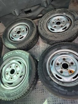 LETNÍ pneu 195 70 15C + disky na FORD TRANSIT