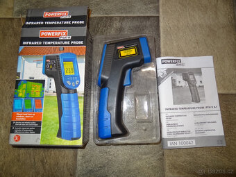 -40 az 220°C infračervený bezkontaktni teploměr PowerFix Par