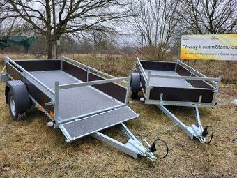 Vezeko Vario 2,5x1,2m , náprava na 1300kg