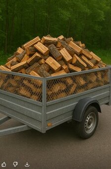 Krbové polotvrdé palivové dřevo - olše