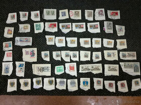 63 ks známek z let 70. až 80.