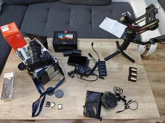 Predám kompletné vybavenie FOTO/VIDEO - Sony