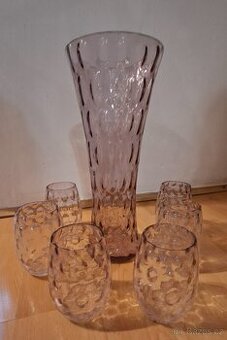 Set váza a skleničky