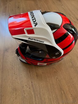 přilba/helma červená HONDA Arai Tour-X4, S, NOVÁ