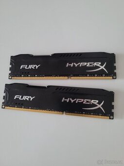 Paměť HyperX Fury Black 16GB (kit 2x8GB)