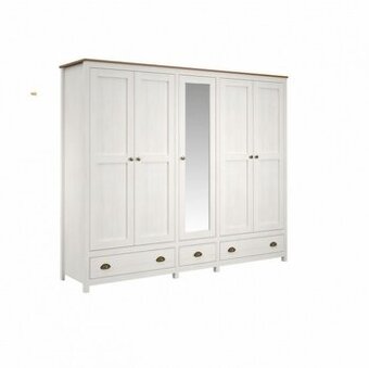 Dřevěná skříň 5dveřová TOPAZIO 206284