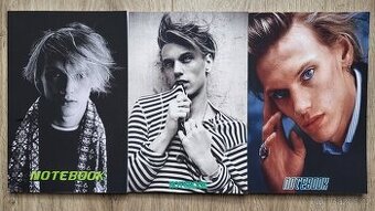 Jamie Campbell Bower sešit (Stranger Things Vecna)