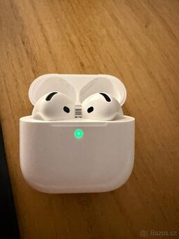 Apple AirPods 4 - originál, záruka Datart 09.2026