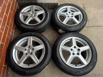 Alu 15" 5x100 škoda DEZENT zimní 87% F3 , POLO TOP