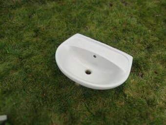 Umyvadlo Jika včetně keramického polosloupu