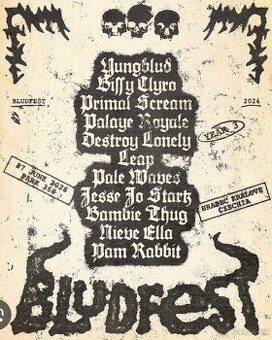 2 vstupenky na Bludfest + ubytování