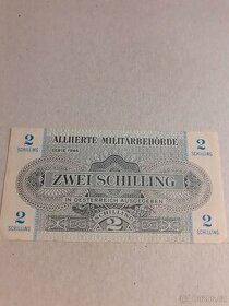 Prodam bankovku 2 Schilling 1944 Rakousko