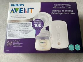 Elektronická odsávačka m. mléka Philips Avent nová